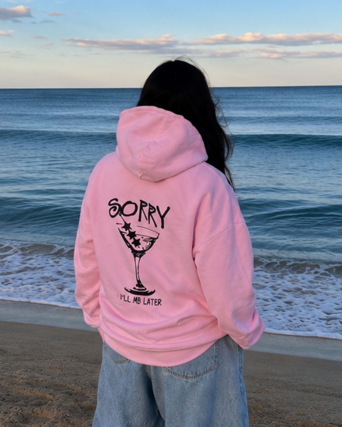 SORRY - Women Oversized Hoodie