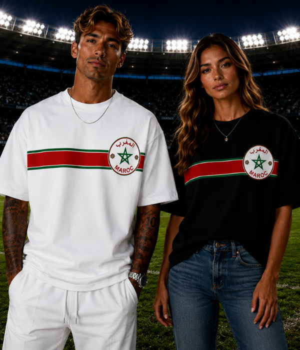 MOROCCO 🇲🇦 - Oversized T-shirt  [ Unisex ]