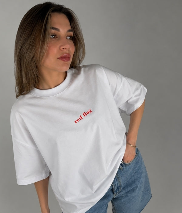 Red Flag - Women Oversized T-shirt