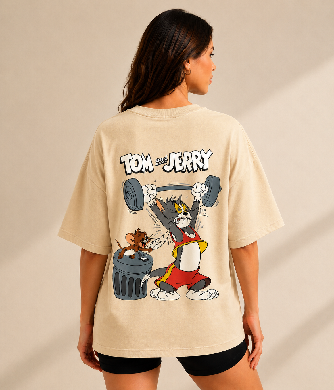 Tom & Jerry Oversized T-Shirt
