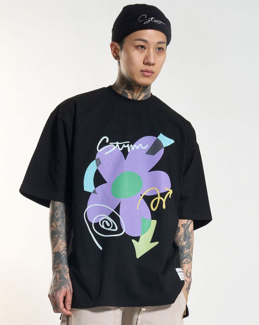 Flower Oversized T-Shirt