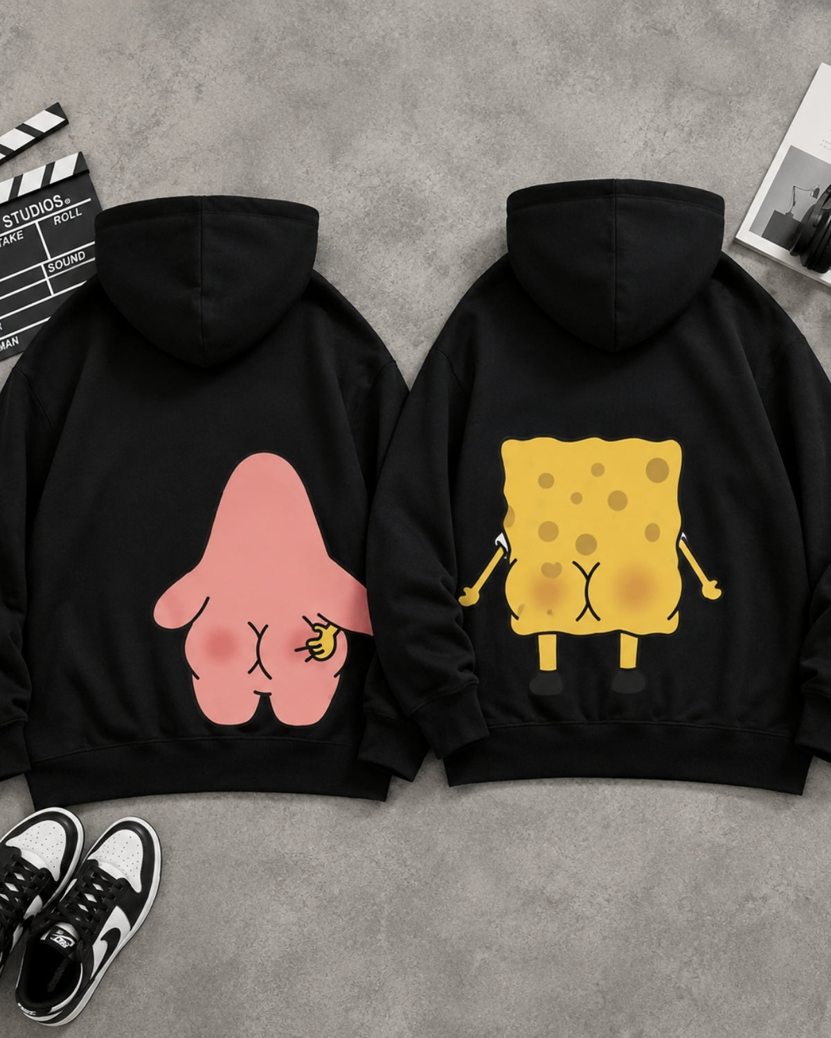 COUPLE - Oversized Hoodie [ Unisex ]