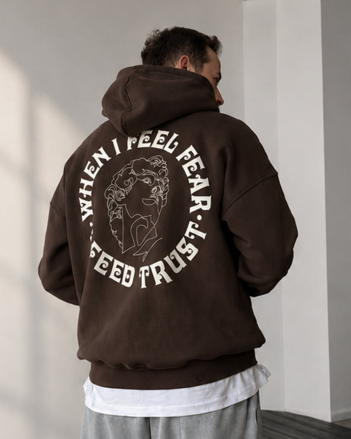 WHEN I FEEL FEAR - Oversized Hoodie [ Unisex ]