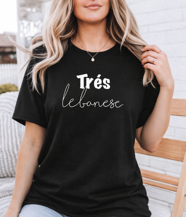 ' Tres Lebanese ' Women Oversized T-shirt