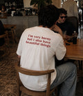 i'm very horny but i also have beautiful things - Oversized T-shirt  [ Unisex ]