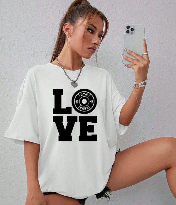 LOVE - Women Oversized T-shirt