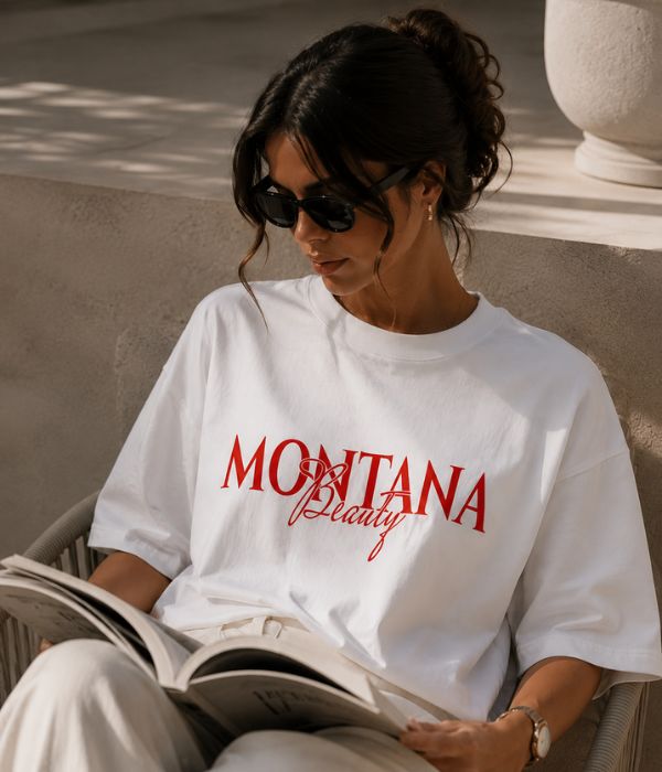 MONTANA beauty- Women Oversized T-shirt