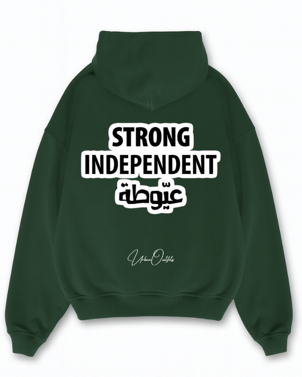 STRONG INDEPENDENT عيوطة - Oversized Hoodie [ Unisex ]