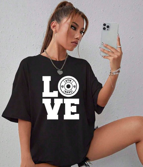LOVE - Women Oversized T-shirt