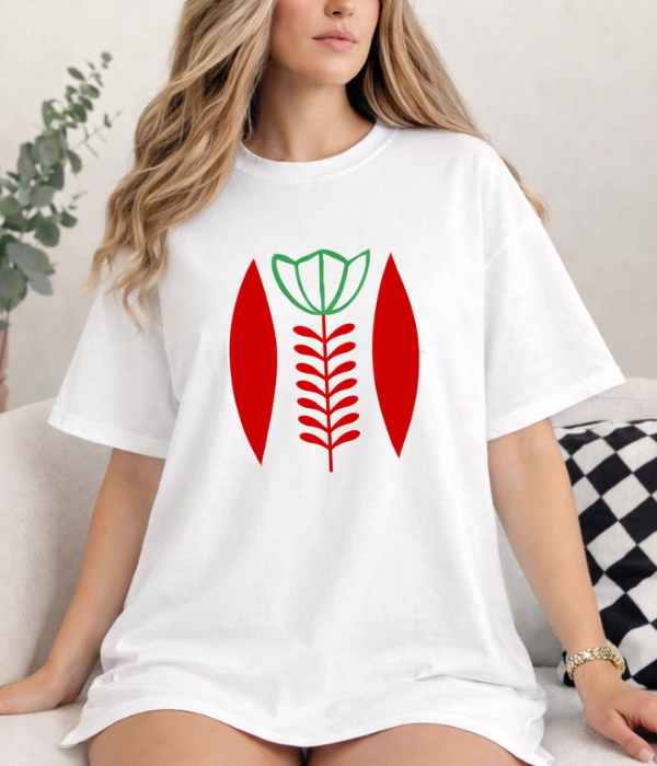 Lebanese Coffee Symbol - Women Oversized T-shirt