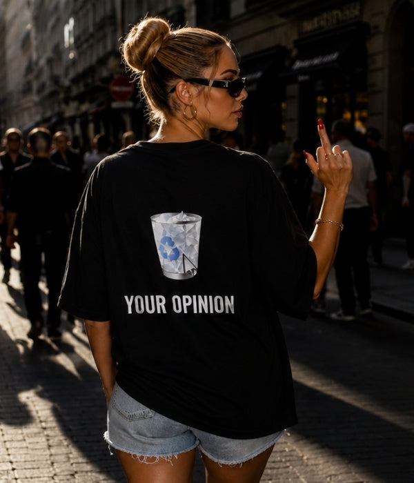 YOUR OPINION - Women Oversized T-shirt