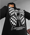 Racing Butterfly -  Men Oversized T-shirt [ Unisex ]