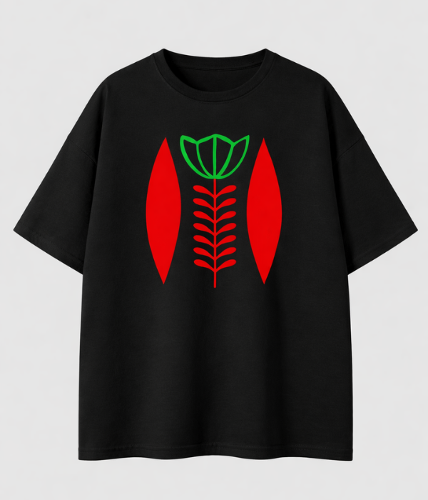 Lebanese Coffee Symbol - Women Oversized T-shirt