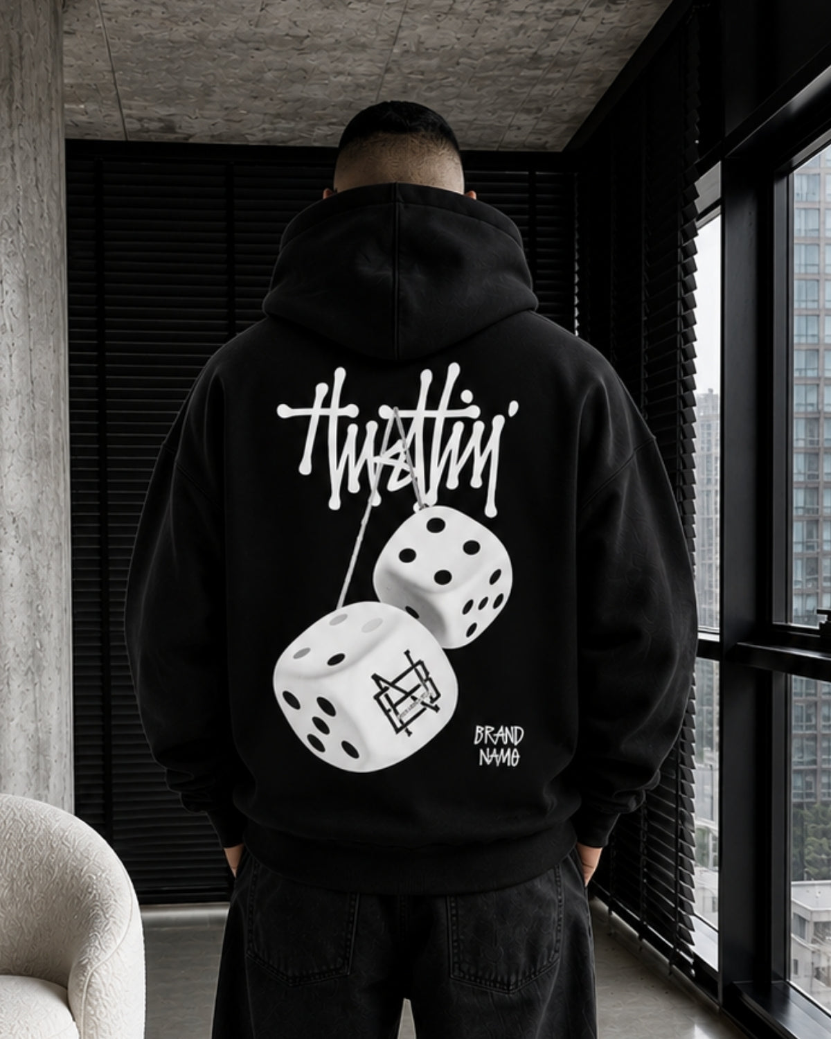 DICE - Oversized Hoodie [ Unisex ]