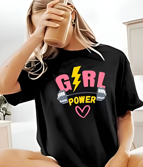 Girl Power - Women Oversized T-shirt
