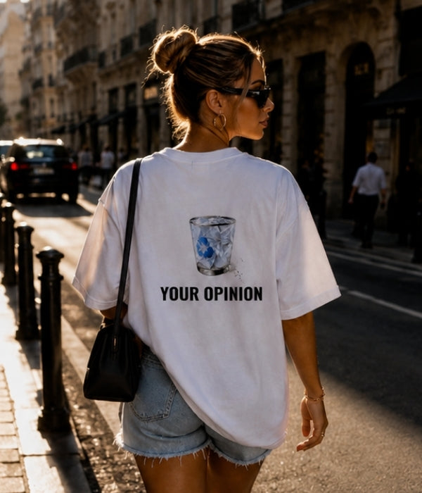 YOUR OPINION - Women Oversized T-shirt