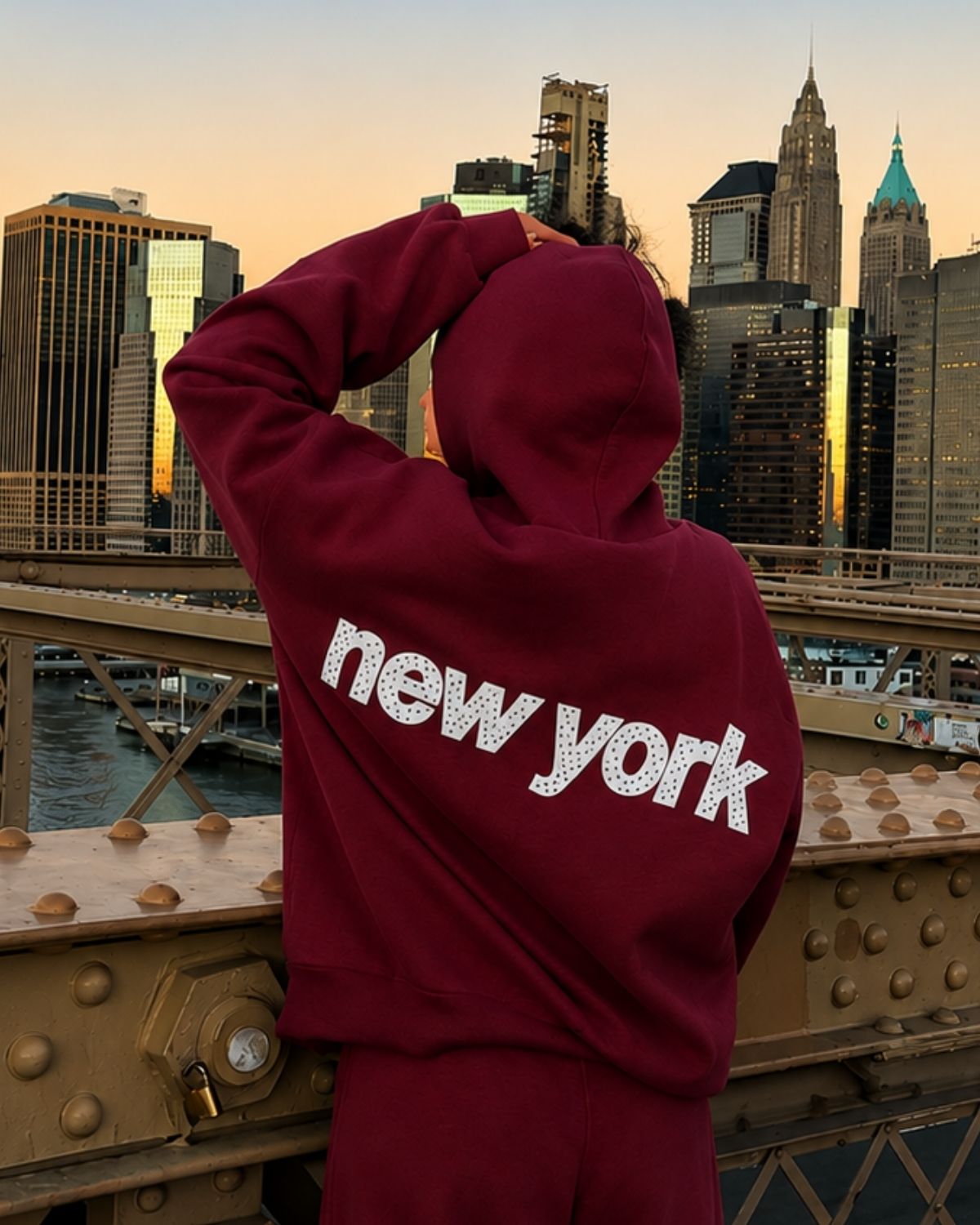 NEW YORK - Women Oversized Hoodie