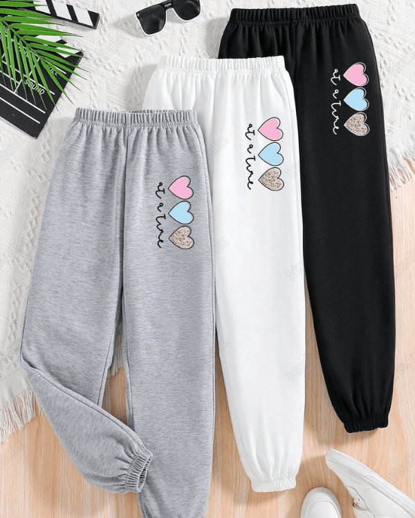 'at a time ' Unisex Oversized Sweatpants
