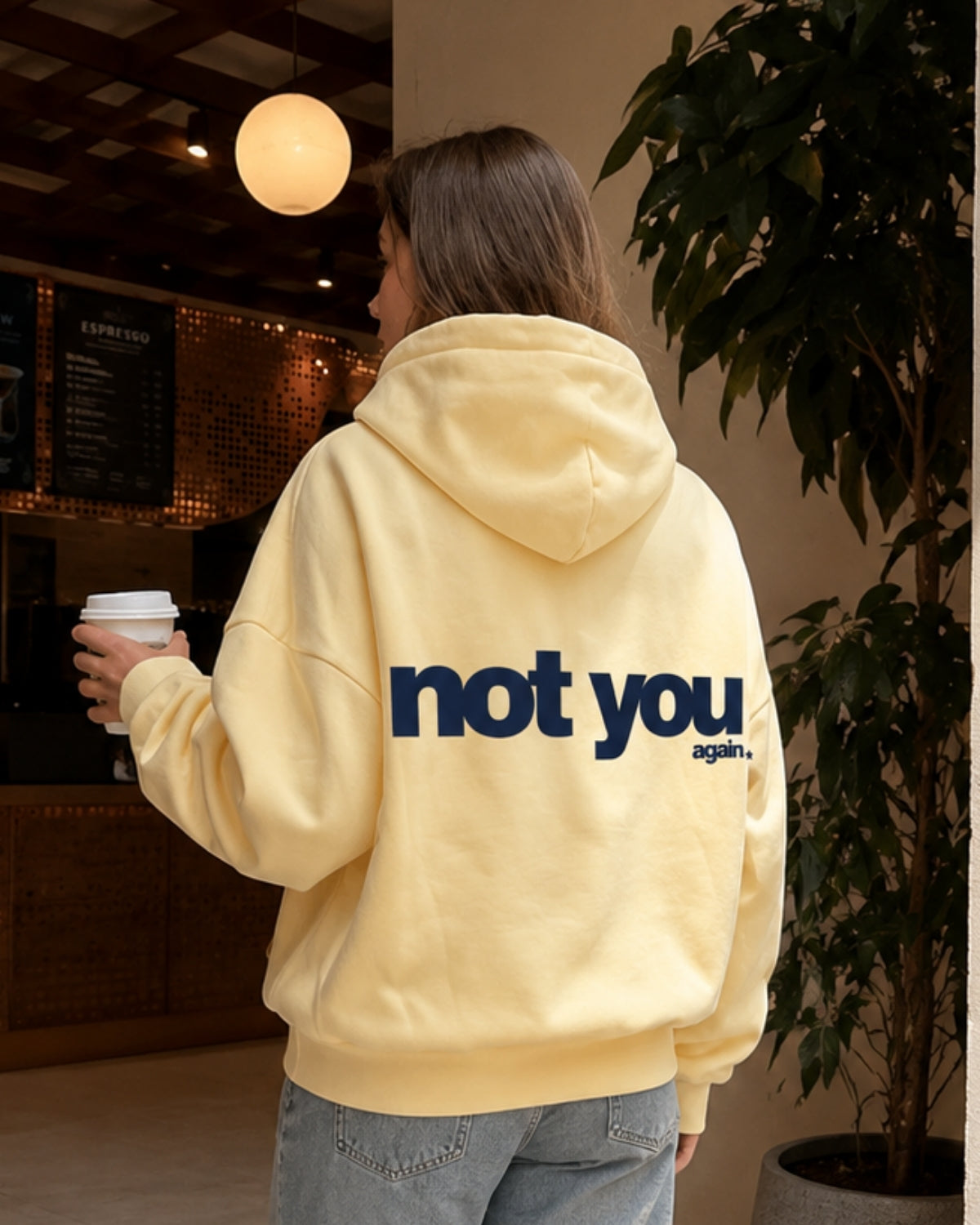 NOT YOU - Women Oversized Hoodie