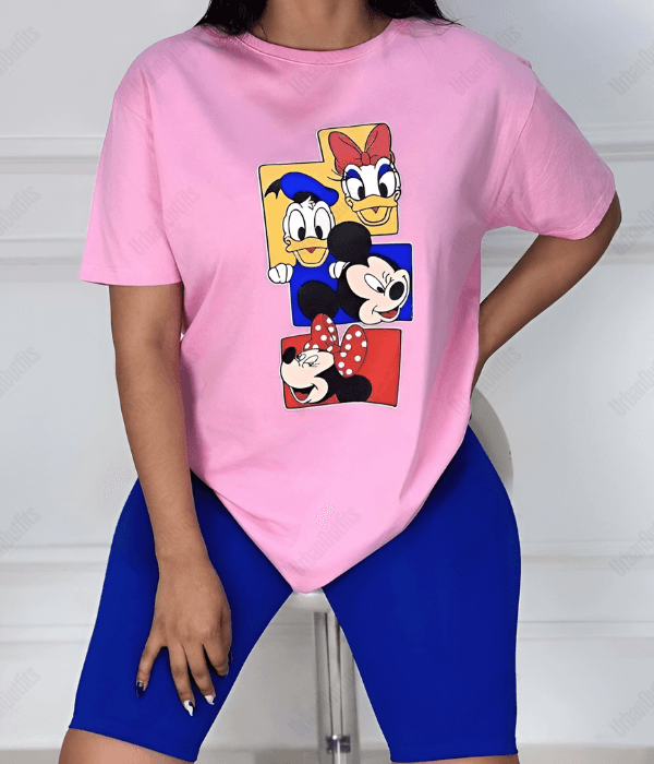 Mickey Mouse - Women Oversized T-shirt