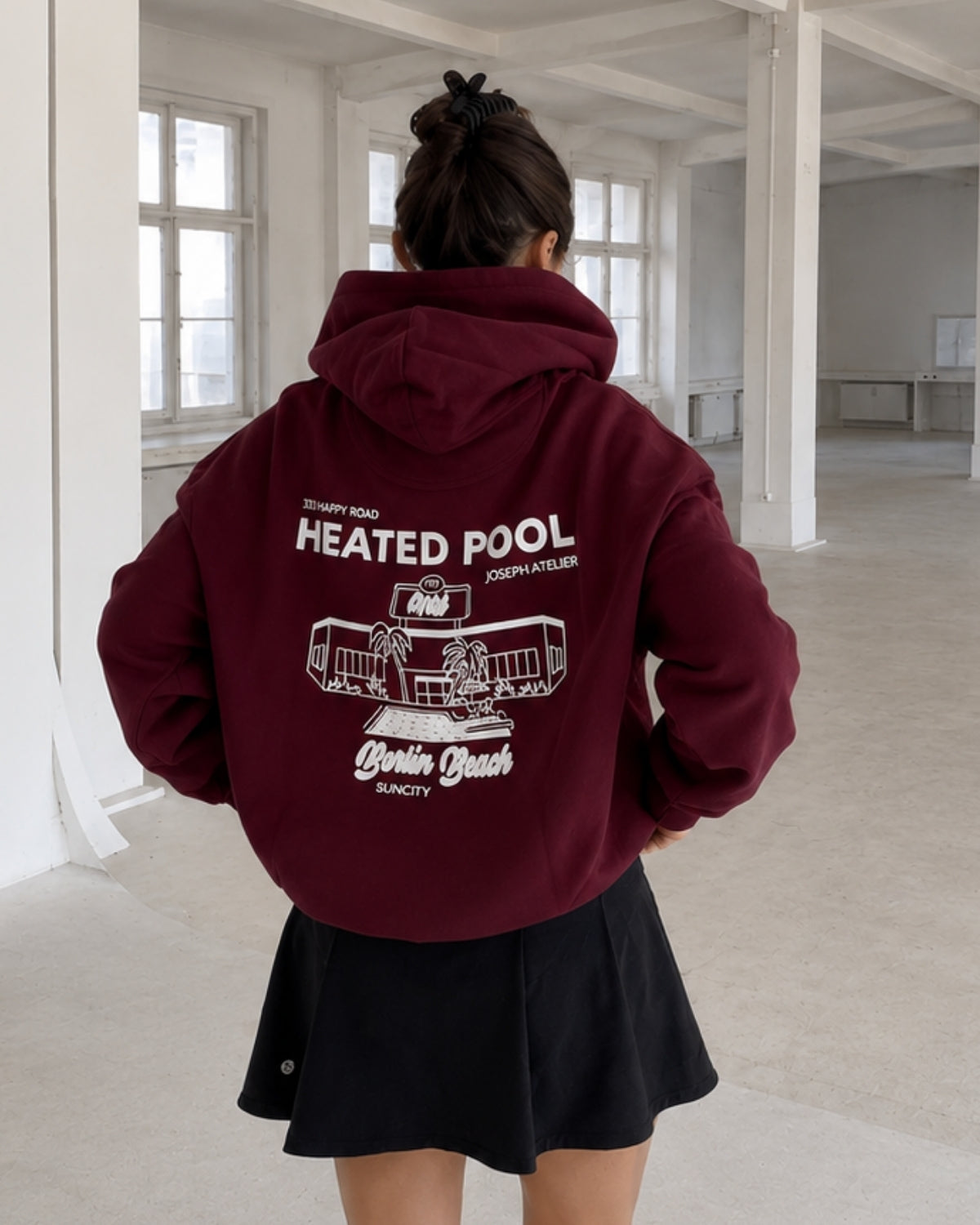 HEATED POOL - Women Oversized Hoodie