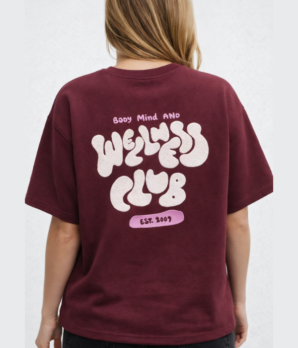 Wellness Club - Women Oversized T-shirt