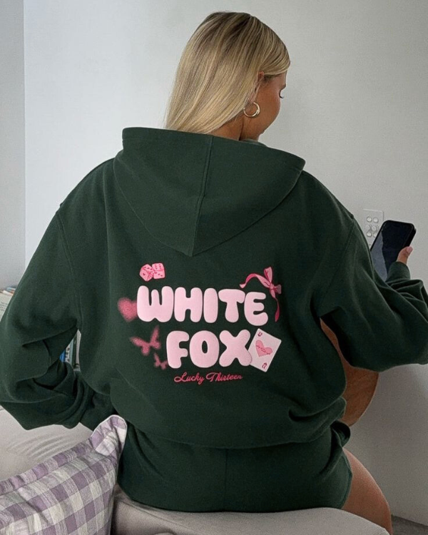 White Fo(x) - Women Oversized Hoodie