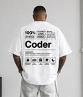 CODER - Oversized T-shirt  [ Unisex ]