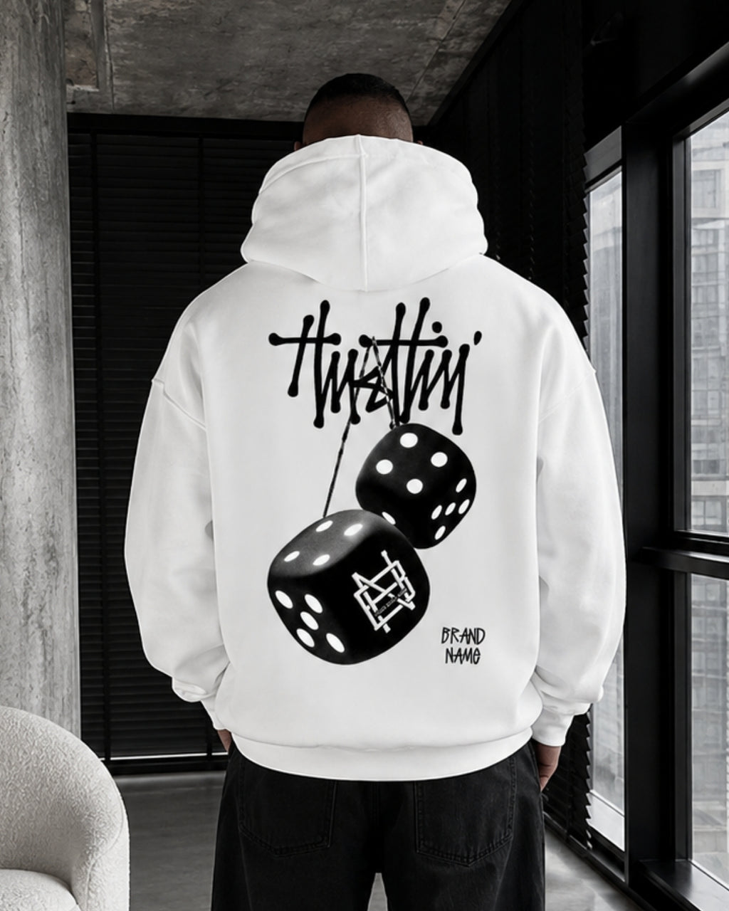 DICE - Oversized Hoodie [ Unisex ]