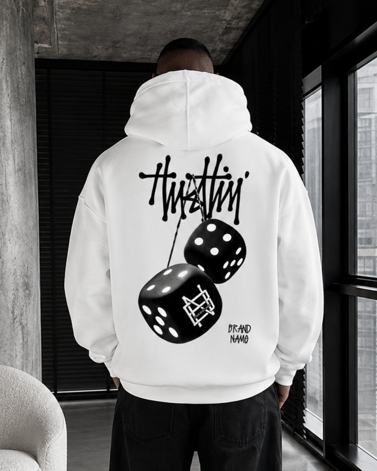 DICE - Oversized Hoodie [ Unisex ]