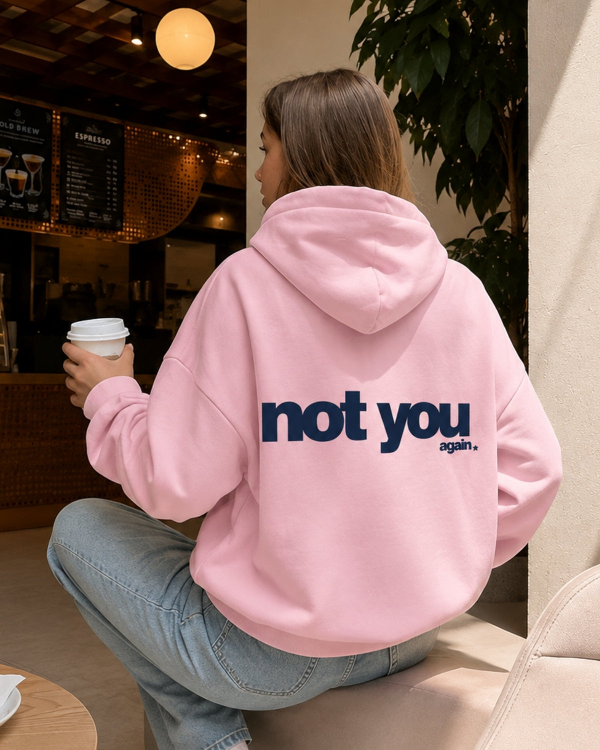 NOT YOU - Women Oversized Hoodie