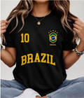 Brazil 🇧🇷 - Women Oversized T-shirt  [ Unisex ]