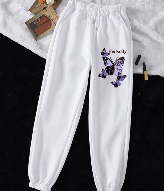 'Butterfly ' Women Oversized Sweatpants