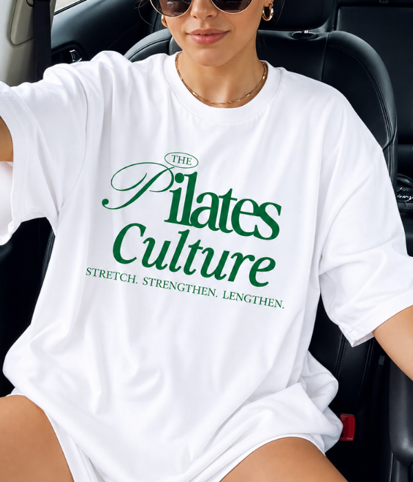 Pilates Culture - Women Oversized T-shirt
