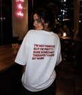 Not Rihanna - Women Oversized T-shirt