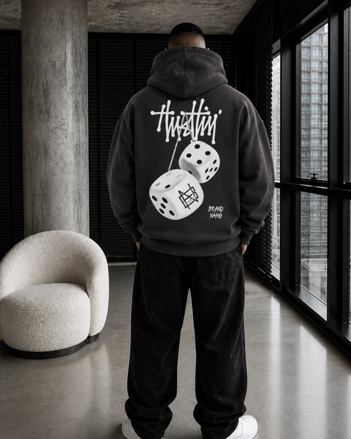 DICE - Oversized Hoodie [ Unisex ]