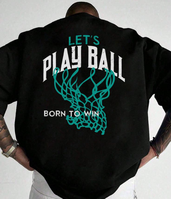 PlayBall -  Men Oversized T-shirt [ Unisex ]