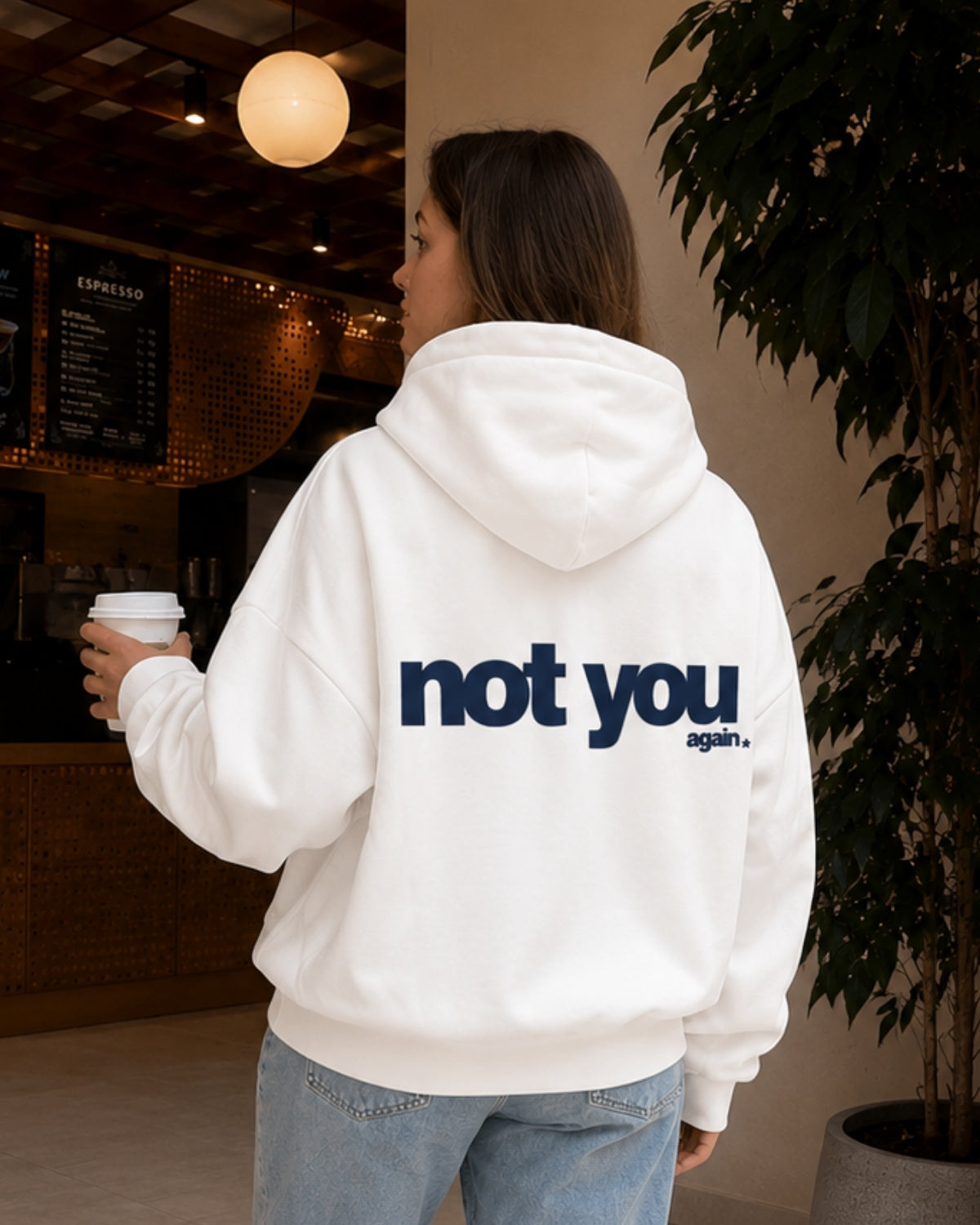 NOT YOU - Women Oversized Hoodie