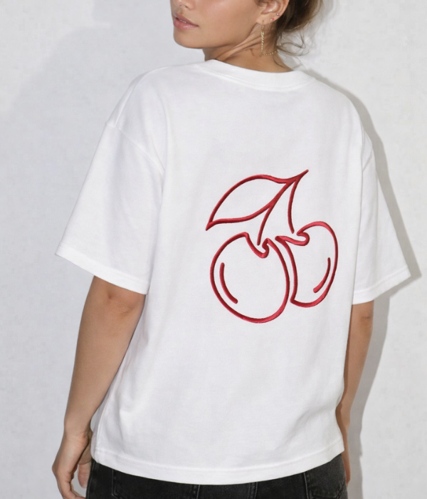 CHERRY - Women Oversized T-shirt