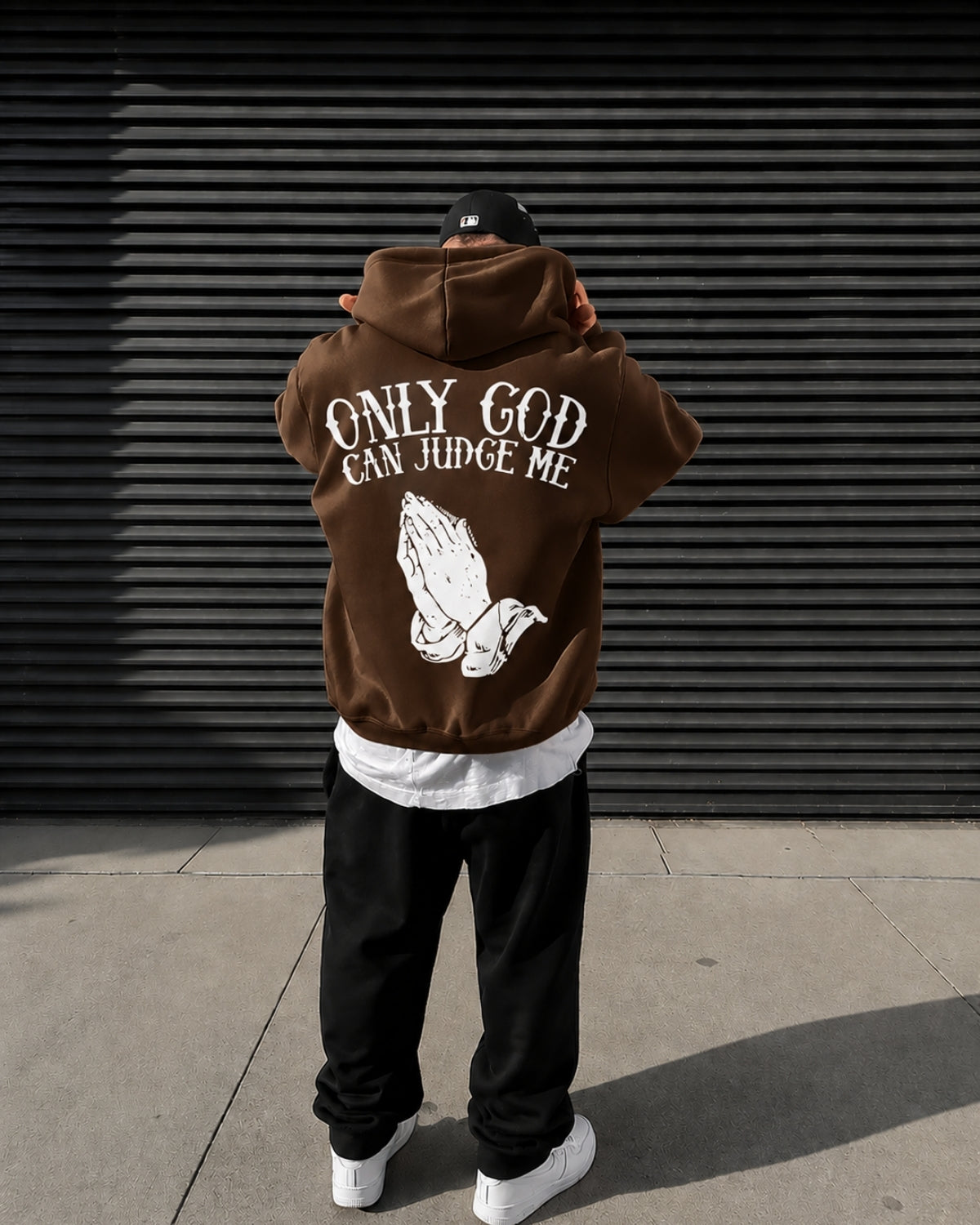 ONLY GOD CAN JUDGE ME - Oversized Hoodie [ Unisex ]