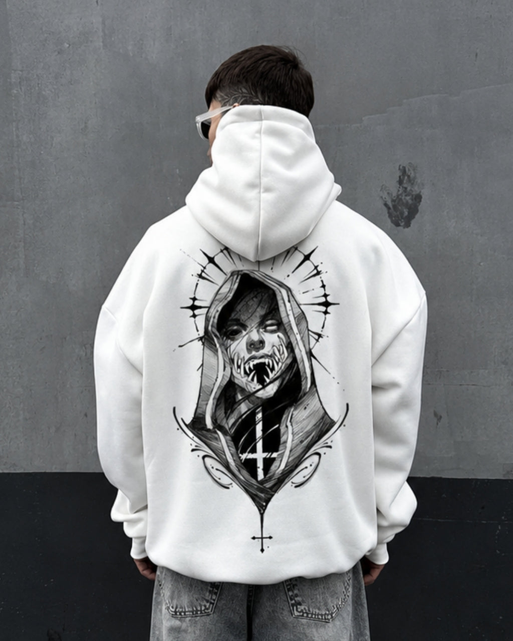 Veil of Teeth - Oversized Hoodie [ Unisex ]