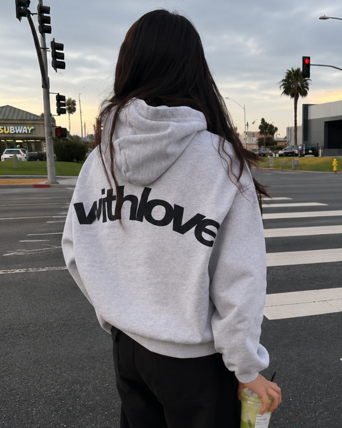 WITH LOV(E) - Women Oversized Hoodie