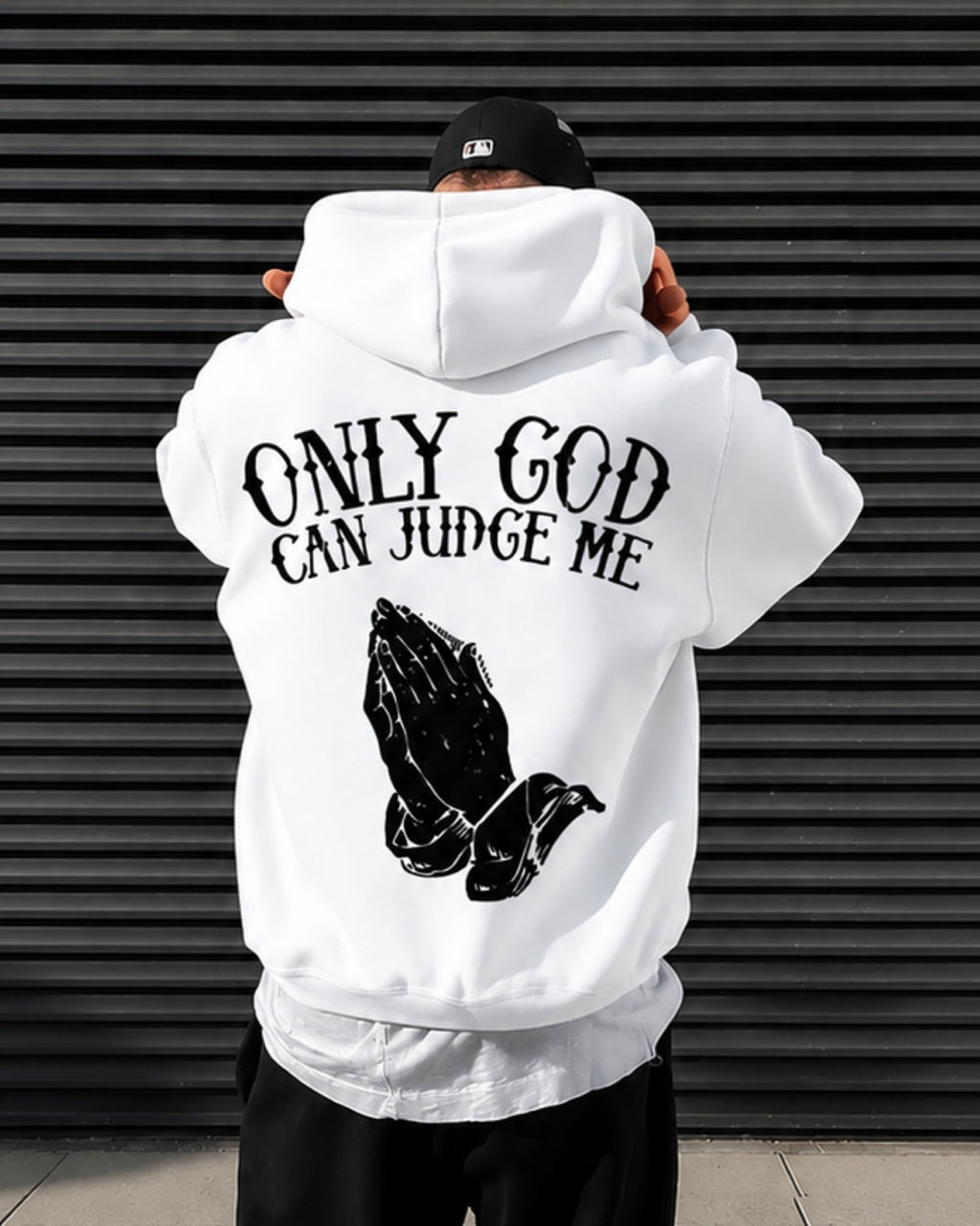 ONLY GOD CAN JUDGE ME - Oversized Hoodie [ Unisex ]