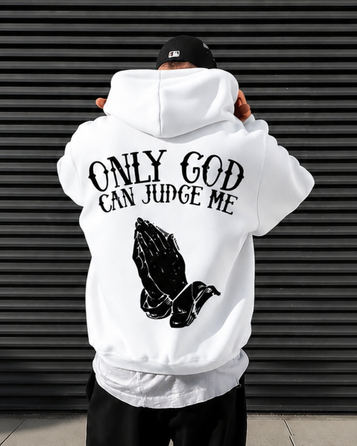 ONLY GOD CAN JUDGE ME - Oversized Hoodie [ Unisex ]