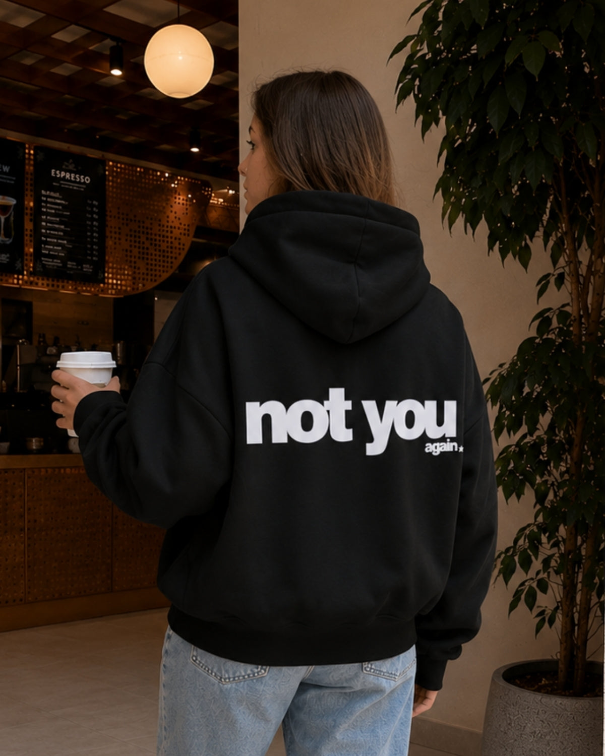 NOT YOU - Women Oversized Hoodie