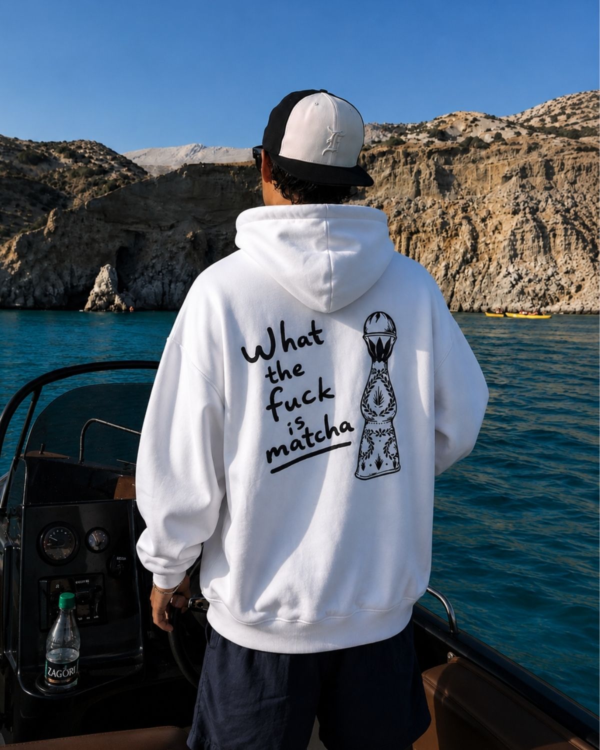 WHAT THE FUCK IS MATCHA- Oversized Hoodie [ Unisex ]