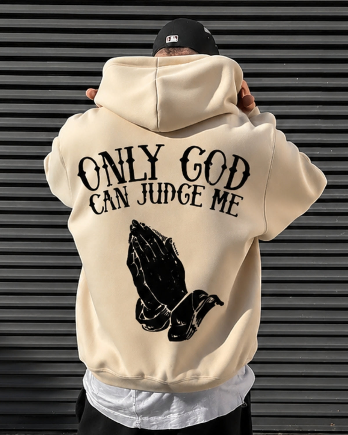 ONLY GOD CAN JUDGE ME - Oversized Hoodie [ Unisex ]