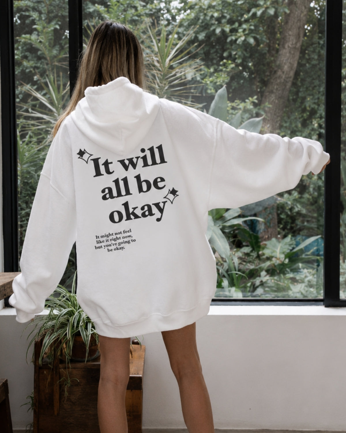 IT WILL ALL BE OKAY - Women Oversized Hoodie