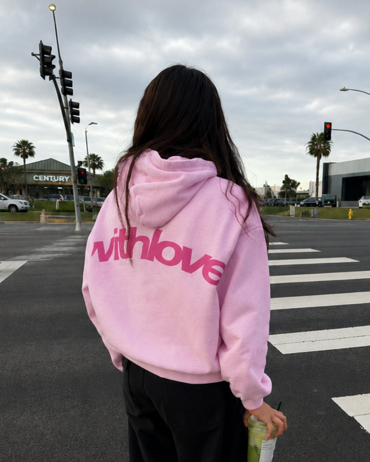 WITH LOV(E) - Women Oversized Hoodie