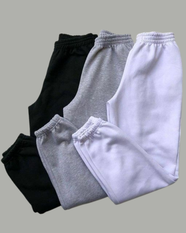 Unisex Plain Oversized Sweatpants